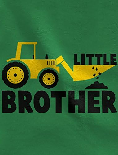 TStars Little Brother Newborn Outfit za bebe najave traktora Lil Bro novorođenčad