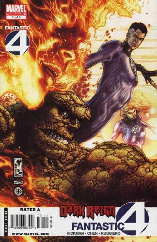 Dark Reign: Fantastic Four 1 FN ; Marvel comic book / Jonathan Hickman