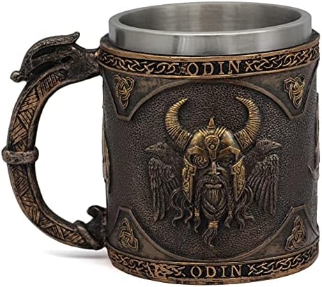Guoshuang Viking Thor Mjolnir pivo pivo Stein tankard Kafe Kup za kavu Odin tankrd cup 20oz