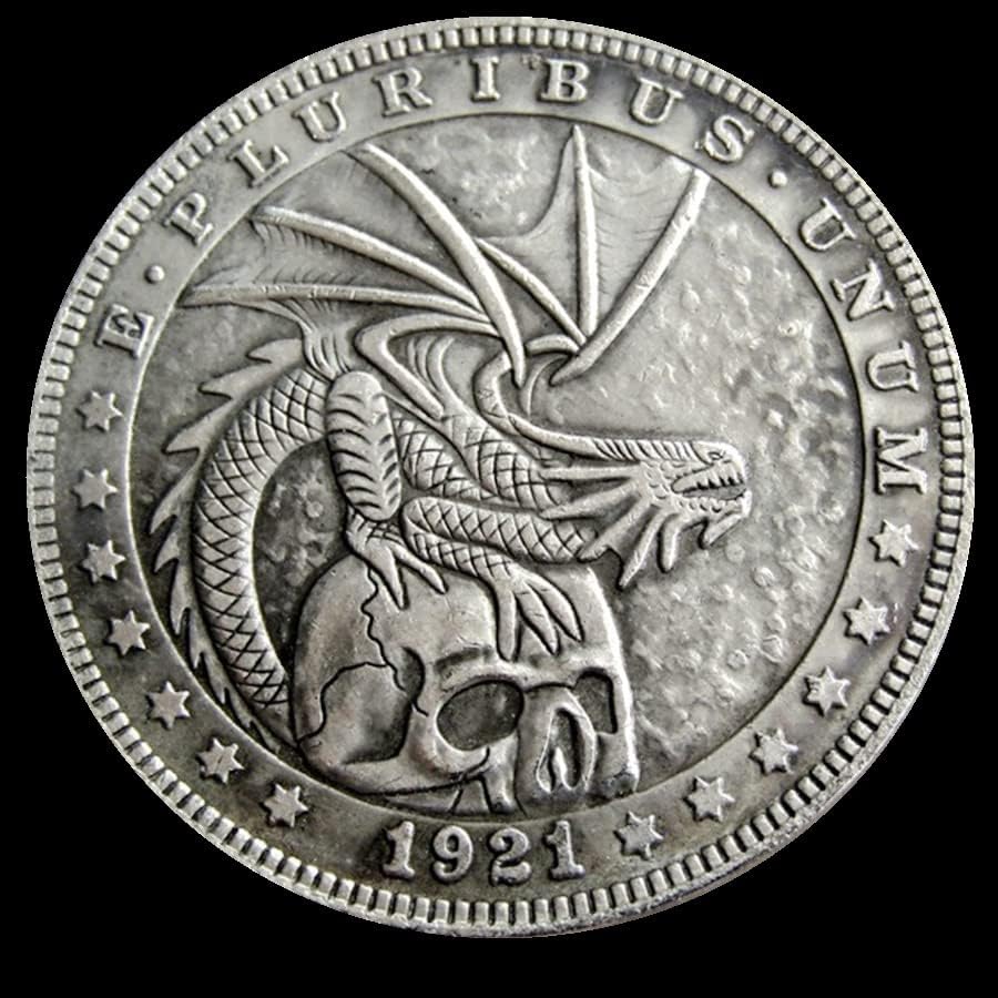 Srebrni dolar Wanderer novčiće za kovanice Morgan Dollar Compion Comemorativni novčić # 71