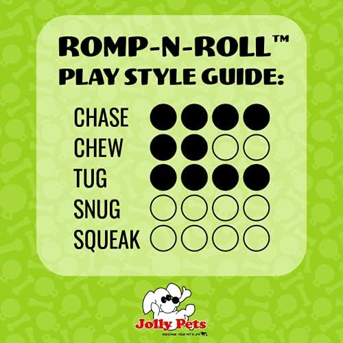 Jolly Kućni ljubimci ROMP-N-Roll Dižem i igračka za kuglicu, 4,5 inča / mala, ljubičasta, 4,5-inčna roma-n-roll,