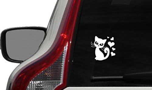 Cat Cute Heart Cartoon Naljepnica od branika vinil naljepnica za auto automobile za auto automobile Windshield