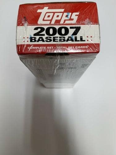 Tvrtka za bejzbol za bejzbol 2007. 2007. Set za bejzbol serije 1 i 2 W / Rookie varijacije - bejzbol pločaste rookie kartice