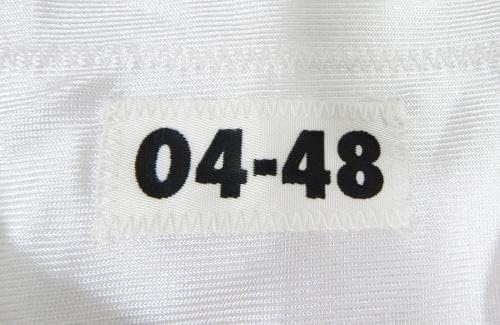 2004 San Francisco 49ers Brent Swaggert # 61 Igra Polovni bijeli dres 48 DP28726 - Neintred NFL igra rabljeni dresovi