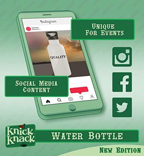 Knick Klack pokloni #dehidration - 20oz boca vode od nehrđajućeg čelika, srebrna