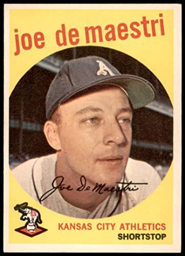 1959 TOPPS # 64 Joe Demaestri Kansas City Athletics ex / mt atletika