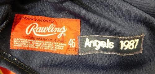 1987 Kalifornija Angels 49 Igra Polovna Pilsey dres za bacanje 46 DP22328 - Igra Polovni MLB dresovi