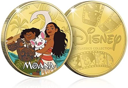 6 Disney Coins sa Disney Classic Films IV, 1,73 Promjer prečnika, uvršteni sa novčićima - Lijepo dizajnirano ograničeno Mintage Disney Memorabilia sa svim vašim omiljenim Disneyjevima