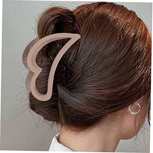 Solustre 3pcs Grip kandže za žene za žene za kosu Pribor za kosu Ženske kose Clips Clap Clip Clip Heart Clips za kosu kaskadne kapke za guste kore korejske glave za glavu kore