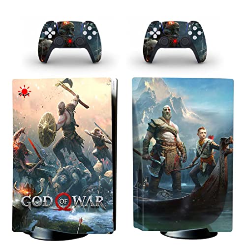 Za PS5 disk-igra Bog Best Of WAR PS4-PS5 kože konzola & kontroleri, vinil kože za Playstation Novi DUC-818