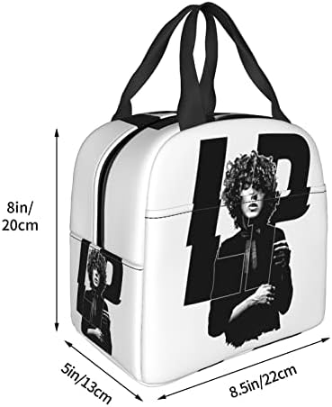 VVEDIK Laura Pergolizzi torba za ručak Unisex Moda vodootporna lagana posuda za ručak velikog kapaciteta zgusnuti bento torba.