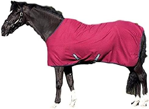Horseware Rambo Techi-Pokrivač Za Hlađenje Vafla Bordo/Crna, 66