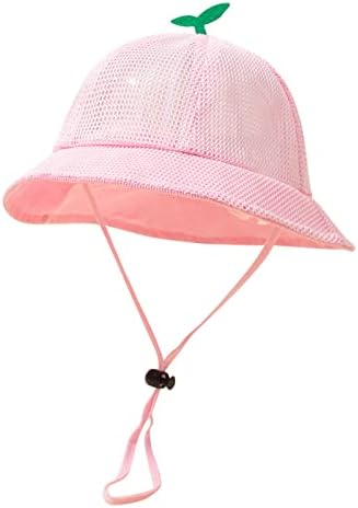 Baby Boy Girl Sun Hat Outdoor Beach Hat sa širokim obodom sunca za djecu Sun Hat Cap Mesh Prozračiva slatka kašika za djecu
