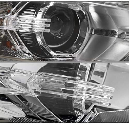 ZMAUTOPARTS halogeni projektor prednja svjetla Chrome suvozačka strana kompatibilna sa 2017-2020 Ford Fusion