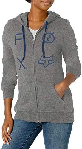 Fox ženski juniorski džemperi sa kapuljačom, -Heather grafit, s