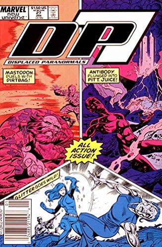 D. P. 7 27 VF / NM ; Marvel comic book / novi univerzum Mark Gruenwald
