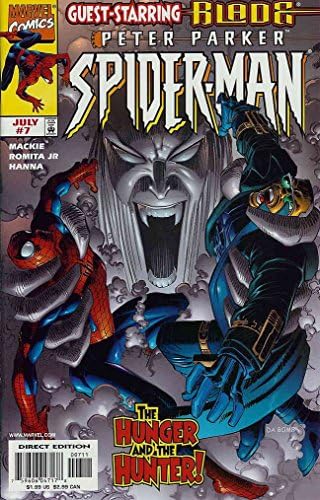 Peter Parker: Spider-Man 7 VF / NM ; Marvel strip / Blade Vampire Hunter