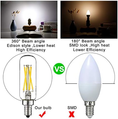 Paket E12 LED sijalice 4W jednaka 40W LED sijalica sa kandelabrom daylight 5000k i E26 LED sijalica neutralna