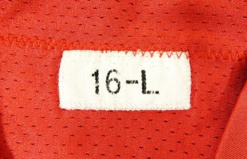 San Francisco 49ers Smallwood # 17 Igra Polovna crvena dresa L DP28716 - Neincign NFL igra rabljeni dresovi