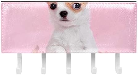 TFCOCFFT kuke za viseće, zidne kuke, ljepljive kuke, ljepljive kuke za viseće, ružičasti ružin cvjetni pas životinjski uzorak životinja