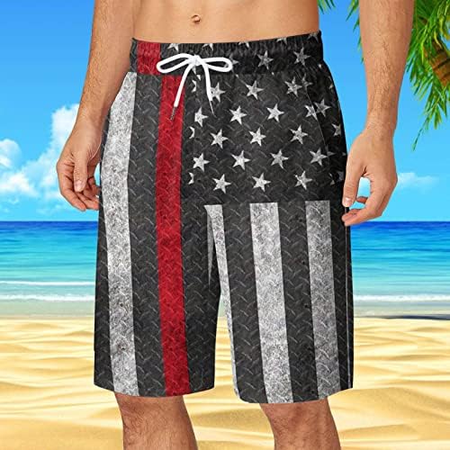 HSSDH Američki zastavačke ploče zastava Boys, američka zastava Muški kupaći trup USA Usprate za zastavu