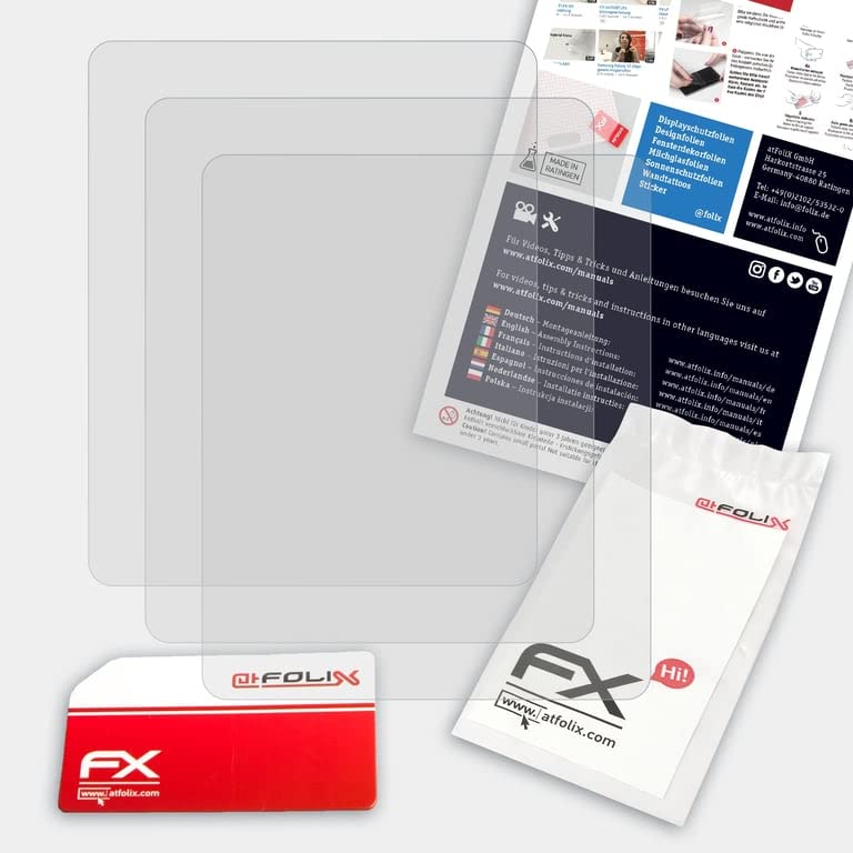 Atfolix zaštitnik ekrana kompatibilan sa PowKiddy Rk2023 folijom za zaštitu ekrana, antirefleksnom i FX zaštitnom folijom koja apsorbuje udarce