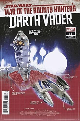 Ratovi zvijezda: Darth Vader 16b VF / NM ; Marvel comic book | Blueprint varijanta