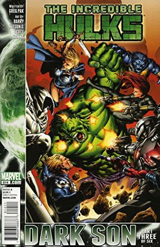 Nevjerovatan Hulk, 614 VF | NM ; Marvel comic book / nevjerovatni Hulks Dark Son 3