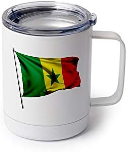 Sportska boca Exprestbest 22oz - zastava Senegal - Mnogo opcija
