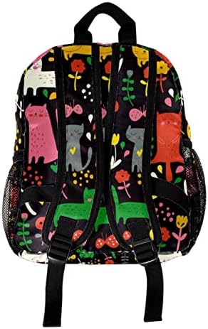 VBFOFBV putni ruksak, ruksak za laptop za žene muškarci, modni ruksak, crtani lijepi mačke cvijet