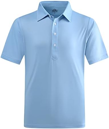 Deolax Muška košulja Čvrsta boja haljina ovratnik muške polo majice s kratkim rukavima Slim Fit muns golf