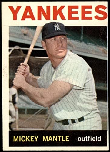 1964 FAPPS 50 Mickey Mantle New York Yankees Dobar Yankees