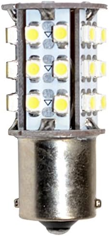 HQRP 4-Pack BA15s bajonet baza 30 LED SMD LED sijalica toplo Bijela za 93 1141 1156 1073 1093 1129 zamjena