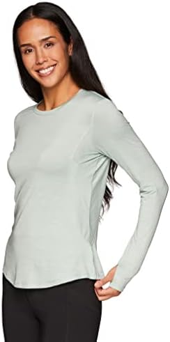 RBX Aktivni ženski dugi rukav super mekani prostor za bokout Trčanje majica