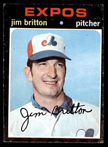 1971 FAPPS 699 Jim Britton Montreal Expos Ex Expos