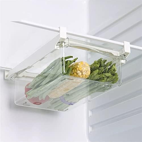 AMABEAsnh bin kuhinjska kutija za čuvanje voćne hrane plastični prozirni frižider Organizator klizi ispod