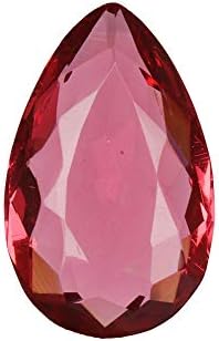 Gemhub ružičasti turmalinski kruški u obliku kruške 4,75 CT Izlječenje kristala