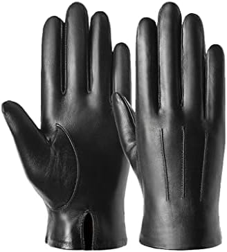 N / A muške zimske kožne rukavice vožnja jahanje vjetrootporna moda sa toplim kožnim ekranom osetljivim