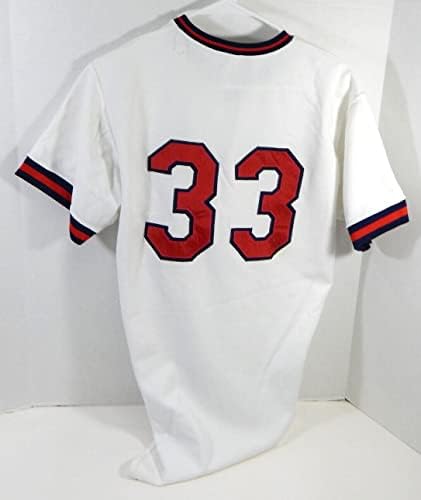 1986 Salem Angels 33 Igra Polovni bijeli dres 44 DP24799 - Igra Polovni MLB dresovi
