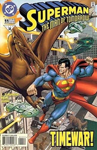 Superman: čovek sutra # 11 VF ; DC comic book