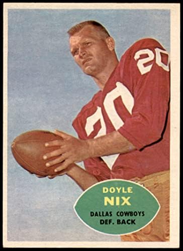 1960. topps # 39 Doyle Nix Dallas Cowboys ex kauboji Smu
