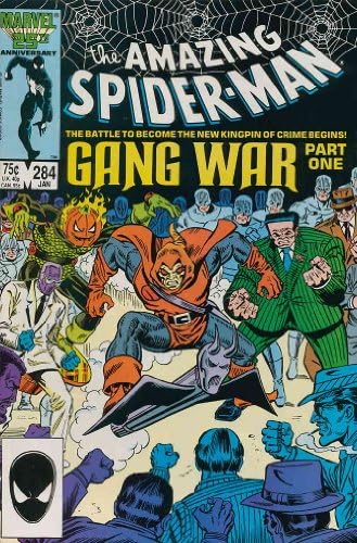 Amazing Spider-Man, 284 FN ; Marvel comic book / Gang War 1 Hobgoblin