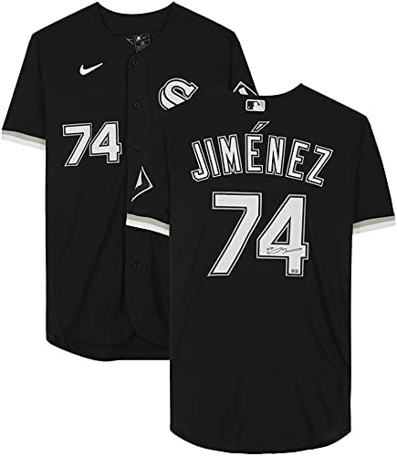 Eloy Jimenez Chicago Bijeli sox Autografirani Crni Nike Autentični dres - Autographirani MLB dresovi