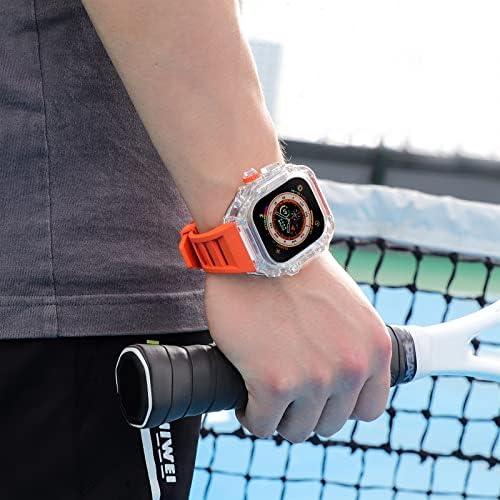 HEPUP URBAN Sport mod komplet za Apple Watch Ultra 49mm serija 8 7 6 5 4 SE pojas narukvica remen za sat