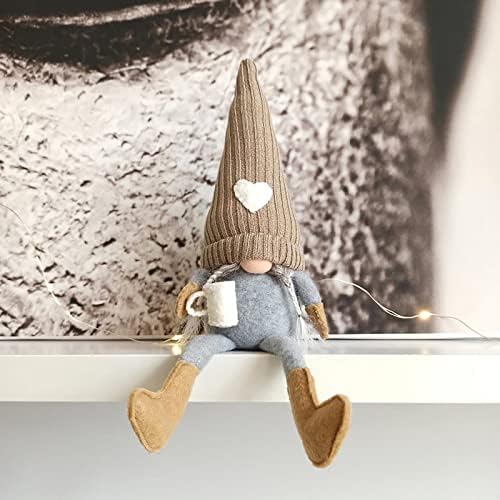 Gnome za kavu Wrombin Plish kafe bar ukras poklon kavana stanica kavana švedska dugačka noga Tomte Gnome