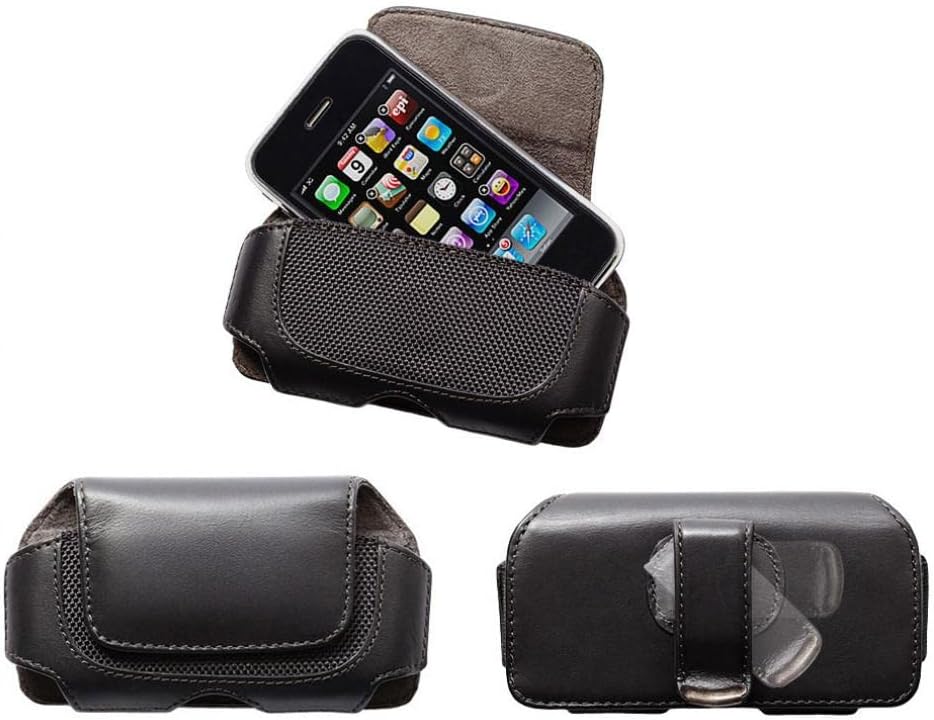 Clip Case Remen kožni poklopac torbice za nošenje zaštitne kompatibilne sa LG Sunrise - napredovati - viper