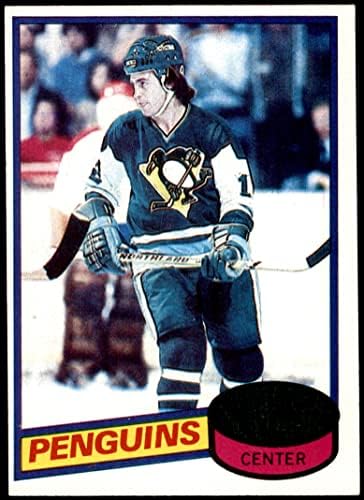 1980 FAPPS # 186 Greg Malone Pittsburgh Penguini Ex Penguins