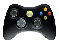 Microsoft Xbox 360 bežični zajednički kontroler osvojio USB crni [JR9 00007]