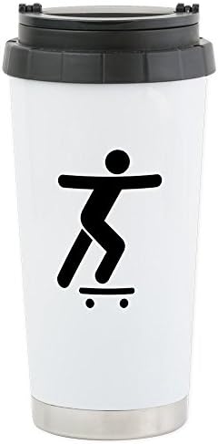 Zaista teague od nehrđajućeg čelika Putnički popis pića Skateboard Skater prometnog simbola