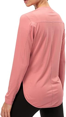 Ženska upf 50+ dugih rukava UV vještačka majica Rash Guard Brza suha majica Trčanje joge vrhovi labavih